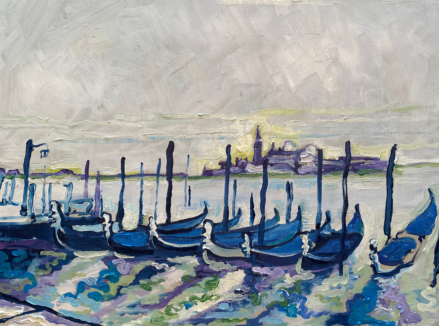 Gondolas to San Giorgio