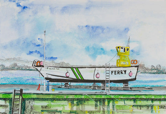 Black Tor Ferry Print