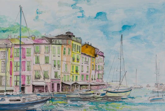 Portofino Italy Print