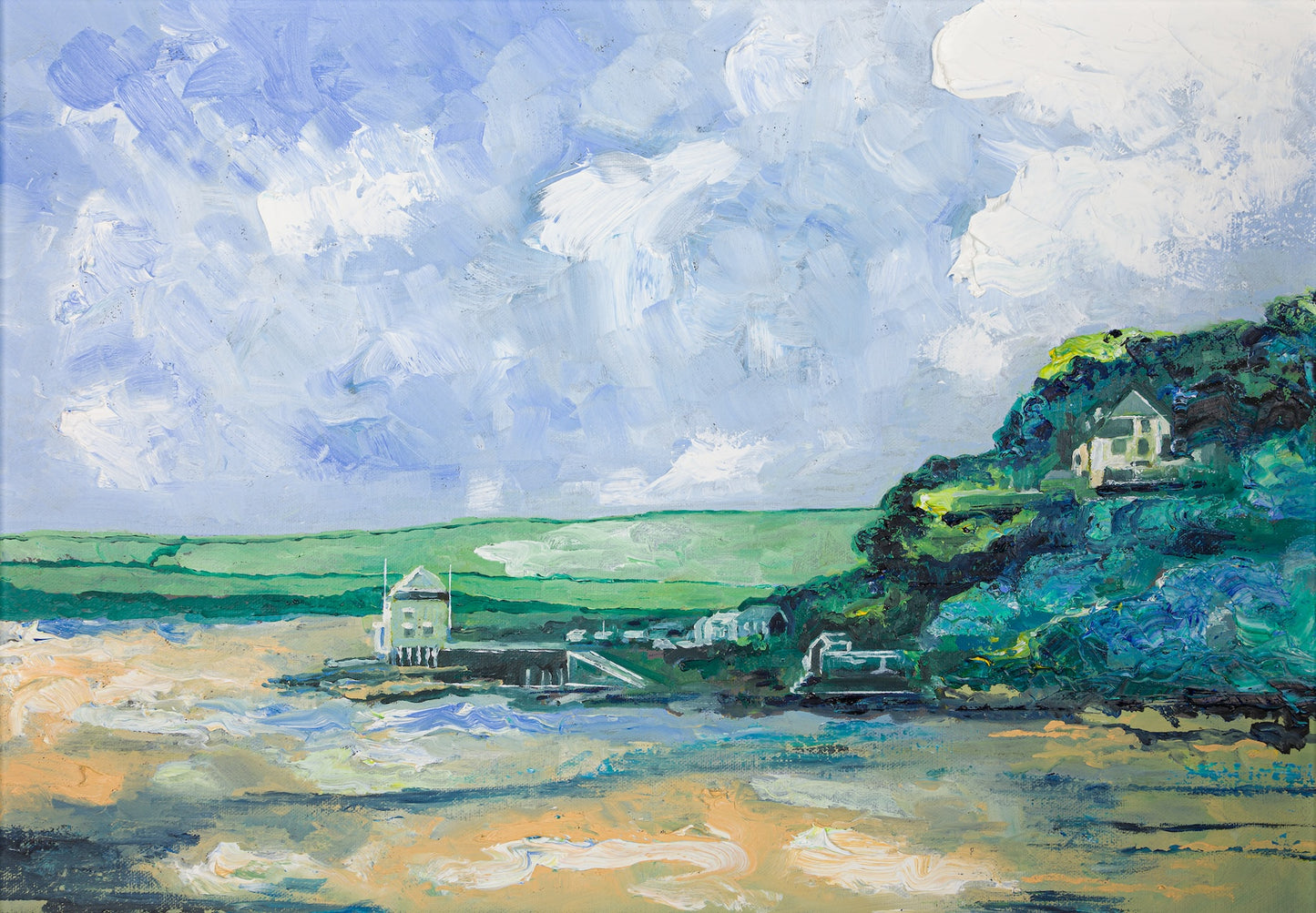 Porthilly Beach Print